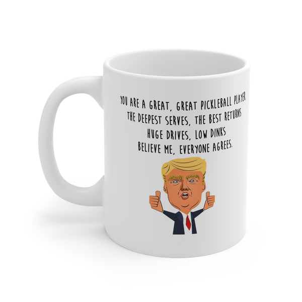 Funny 11 Ounce Pickleball Lover Coffee Mug