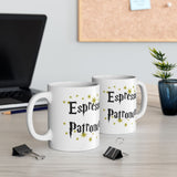 Funny Harry Potter Inspired Coffee Mug - Magic Spell Espresso Patronum Mug for Fantasy Fans