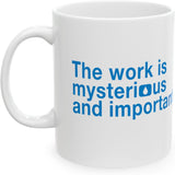 Severance-Inspired Mug - Mysterious Work Coffee Cup for TV Fans - 11oz & 15oz Ceramic Gift
