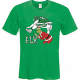 Saquon Barkley Eagles Christmas Shirt | Grinch "Fly" Holiday Tee | Philadelphia Football Fan Apparel Gift
