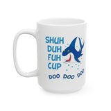 Baby Shark Shuh Duh Fuh Cup Mommy Daddy Shark Song Coffee Mug