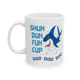 Baby Shark Shuh Duh Fuh Cup Mommy Daddy Shark Song Coffee Mug
