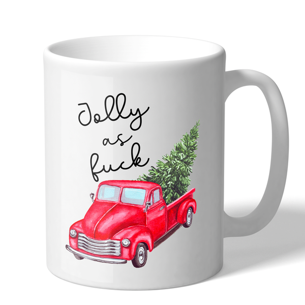 Jolly AF Novelty 11 Ounce Holiday Coffee Mug