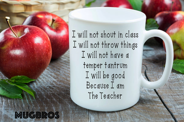 I am the Teacher funny Coffee Mug