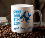 Novelty Gift Mommy Daddy Shark Song 11 Ounce Coffee Mug